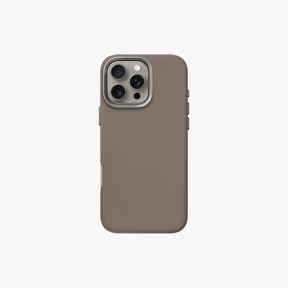 قاب یونیک Lyden چرمی خاکی مناسب iPhone 16 Pro (8256) — تصویر ۷