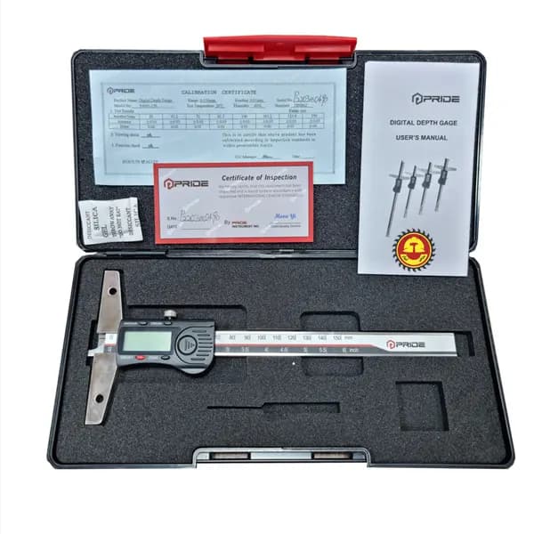 کولیس عمق سنج دیجیتال پراید مدل P4001-150 گستره 0-150 میلیمتر — تصویر ۵