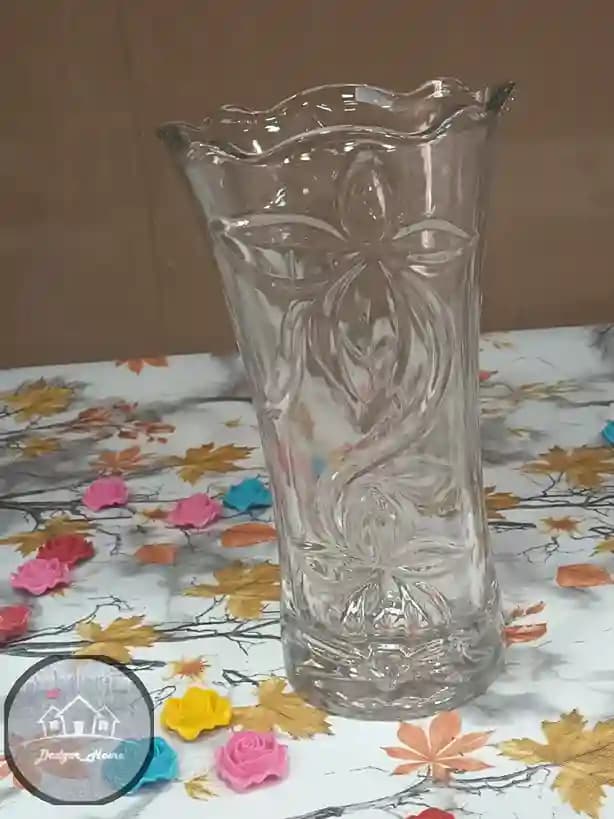گلدان شیشه ای لیلوم بزرگ