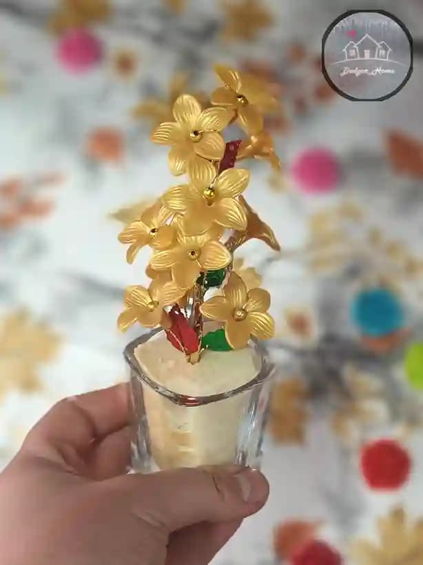 گل مصنوعی کریستالی — تصویر ۸