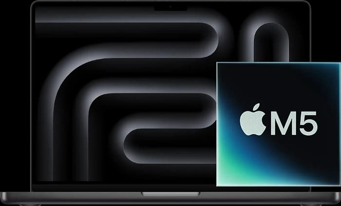 لپ تاپ 14.2 اینچ اپل (2025) مدل MacBook Pro (M5-16GB-512GB SSD)‌‌