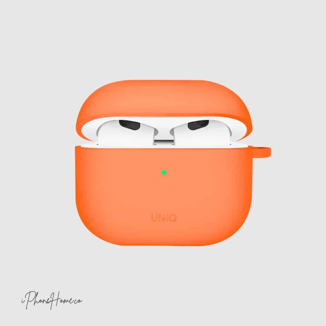 کاور ایرپاد یونیک Nexo نارنجی مناسب Airpods 4 (7970)