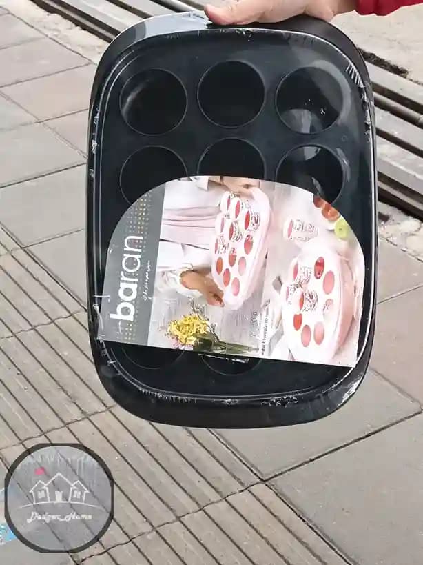 سینی جالیوانی 12 حفره باران
