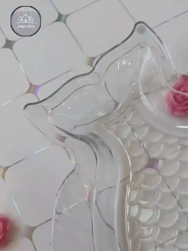 دیس ماهی شیشه ای برند نوری تازه — تصویر ۱۱