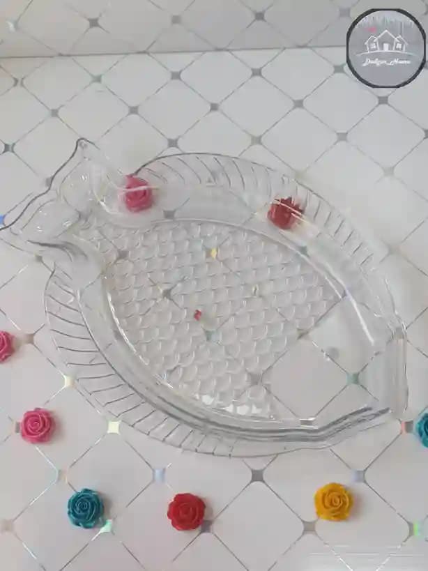 دیس ماهی شیشه ای برند نوری تازه — تصویر ۱۰