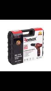 دریل شارژی 12 ولت رومکس ROMAX 12V/2