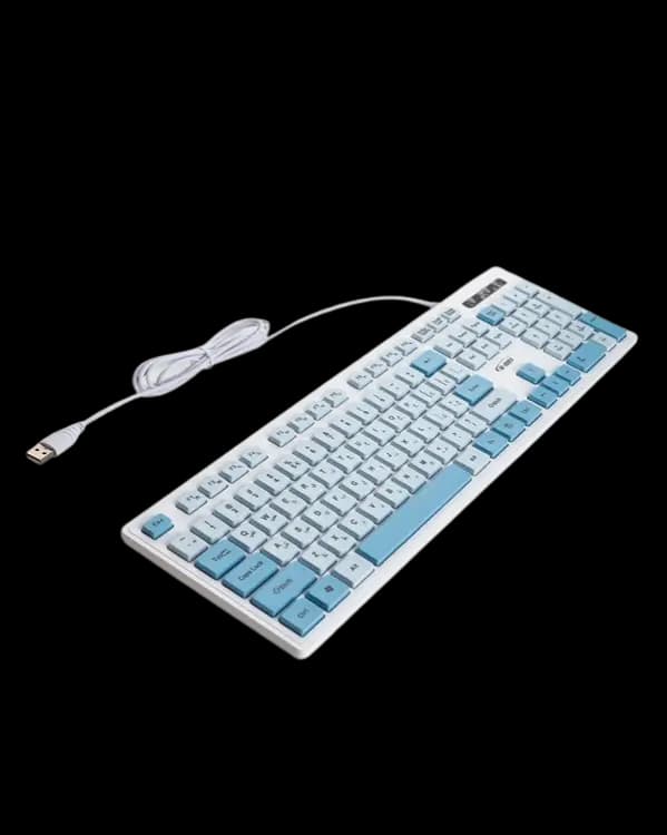 کیبورد سیم دار دی نت مدل DT-993 — تصویر ۲
