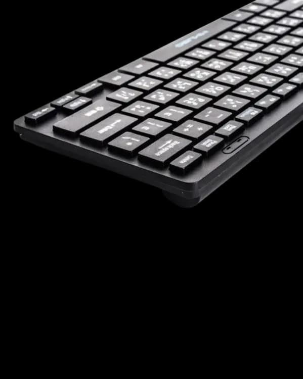 مینی کیبورد سیم دار MIKUSO مدل KB-001U — تصویر ۷