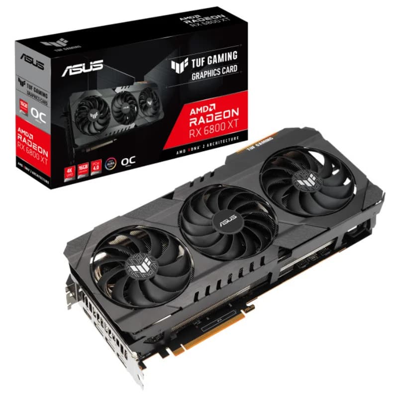 کارت گرافیک ایسوس مدل TUF RX6800XT O16G Gaming