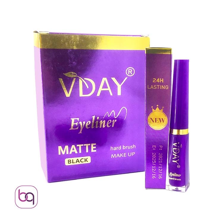 خط چشم ماژیکی 24 ساعته رنگ مشکی وی دی VDAY — تصویر ۲