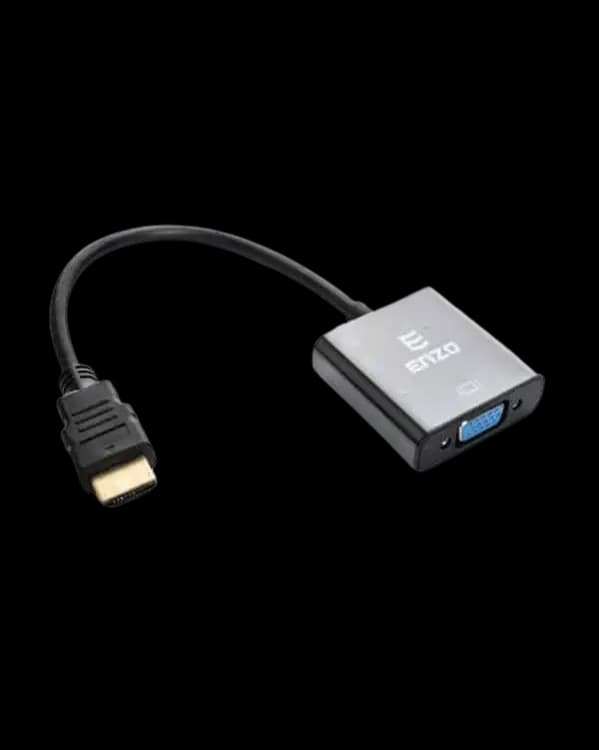 کابل تبدیل HDMI به VGA همراه کابل صدا انزو مدل HD-41