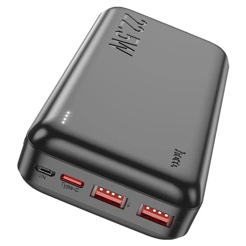 پاوربانک هوکو Hoco مدل J101A PD+QC3.0 22.5W ظرفیت 20000 میلی‌آمپر ساعت — تصویر ۵