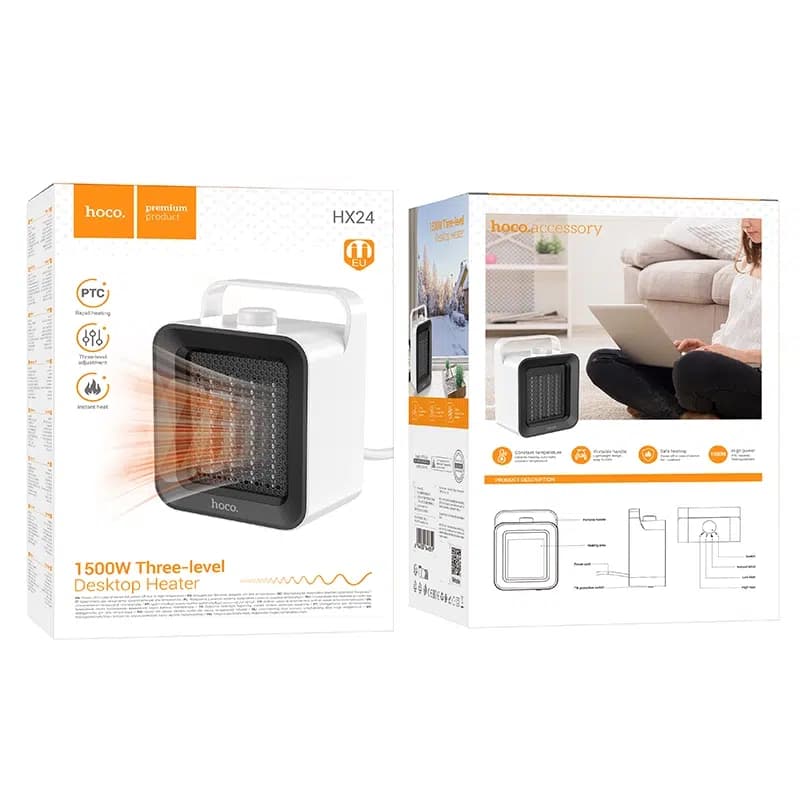 هیتر طرح رومیزی برند هوکو HOCO مدل HX24 — تصویر ۱۱