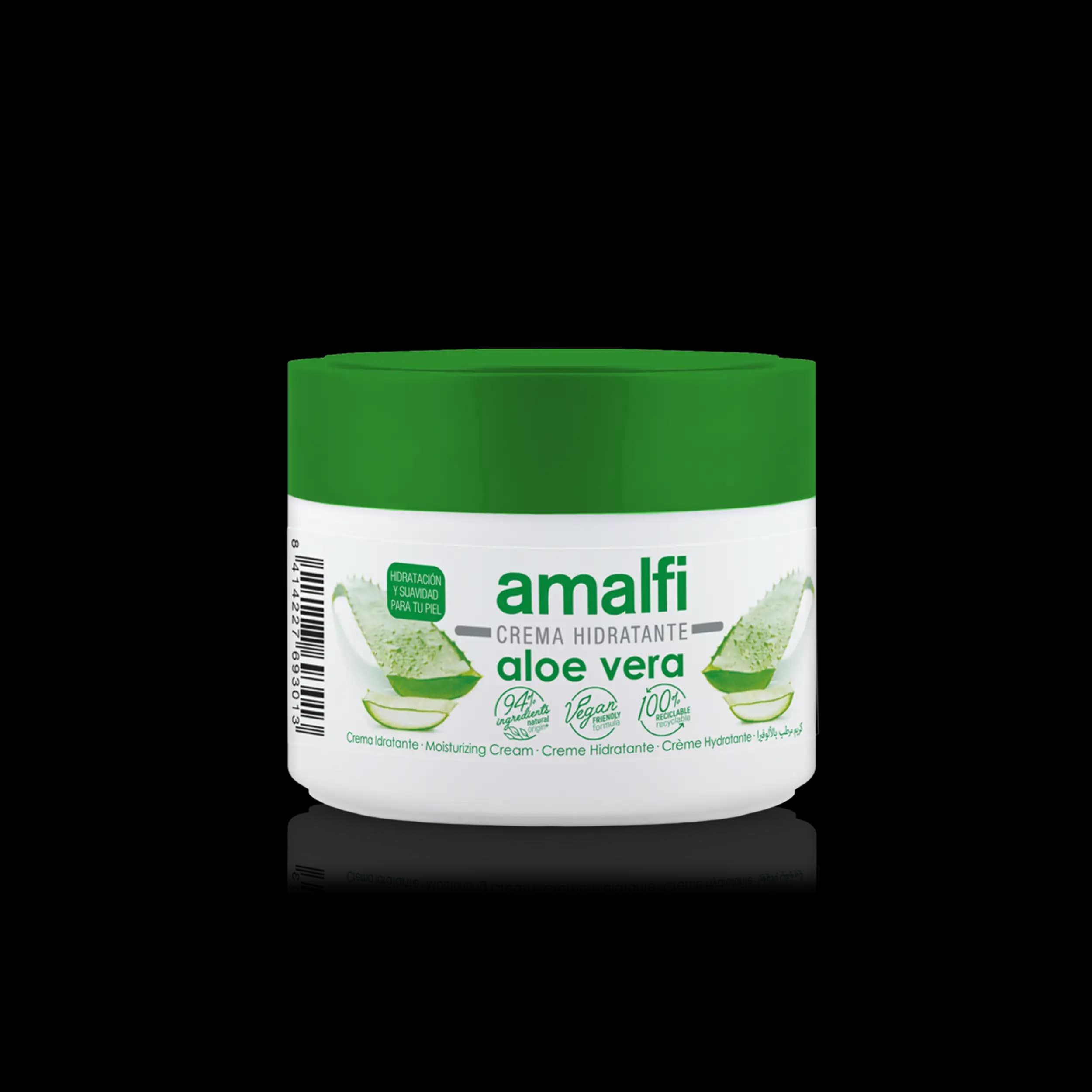 کرم آلوئه ورا کاسه‌ای 250 میل آمالفی (Amalfi Aloe Vera Moisturizing Cream 250 ml) — تصویر ۷