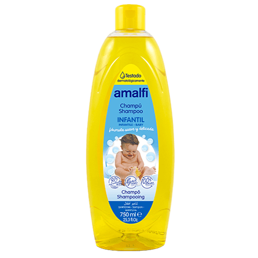 شامپو بچه آمالفی مدل روزانه حجم 750 میل- Amalfi Baby Shampoo 750 ml — تصویر ۷