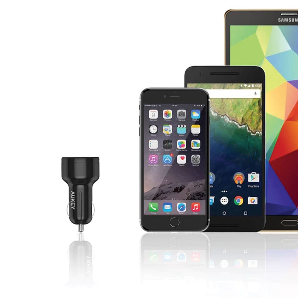 شارژر فندکی آکی AUKEY CC-T11 — تصویر ۳