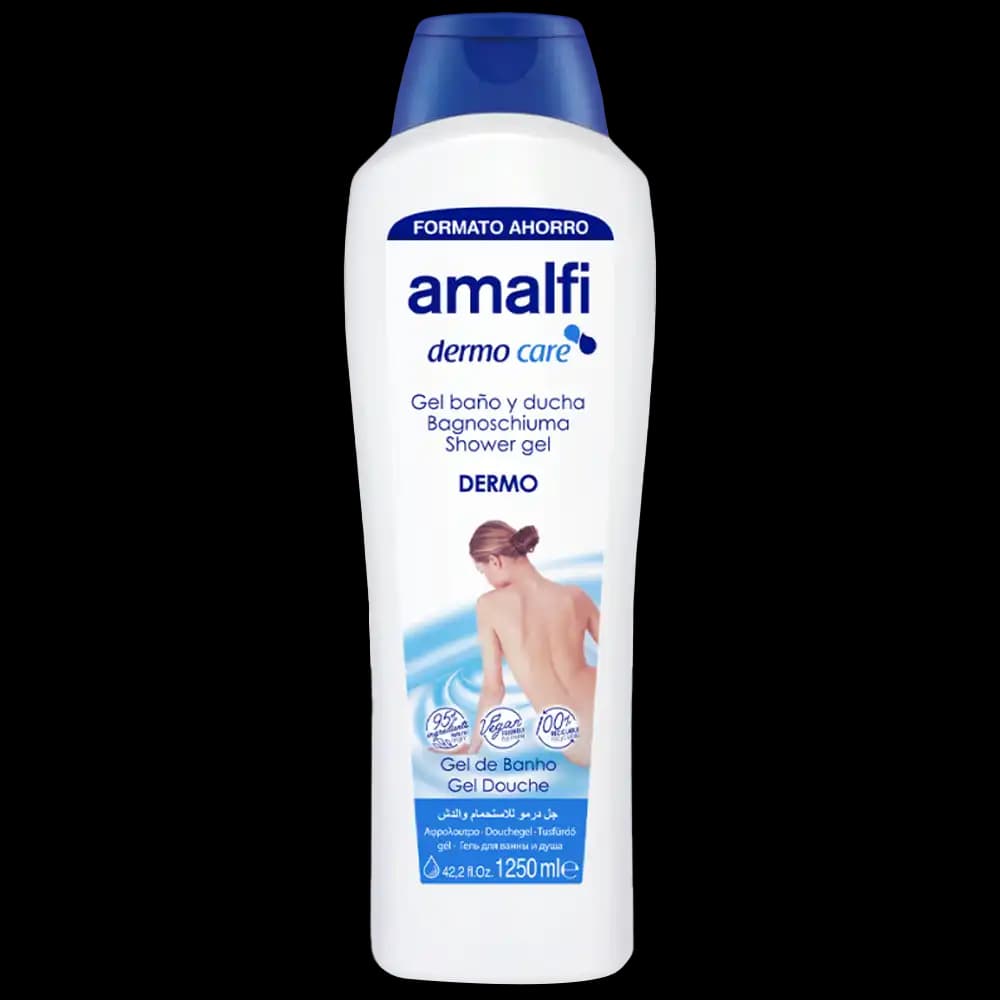 شامپو بدن درمو 1250 میل آمالفی | Amalfi Dermo Shower Gel 1250 ml — تصویر ۴