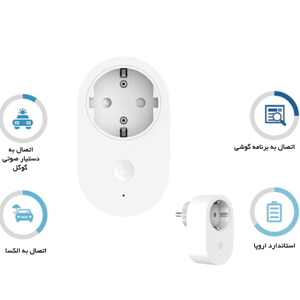 پریز برق هوشمند ZNCZ05CM شیائومی — تصویر ۱۱