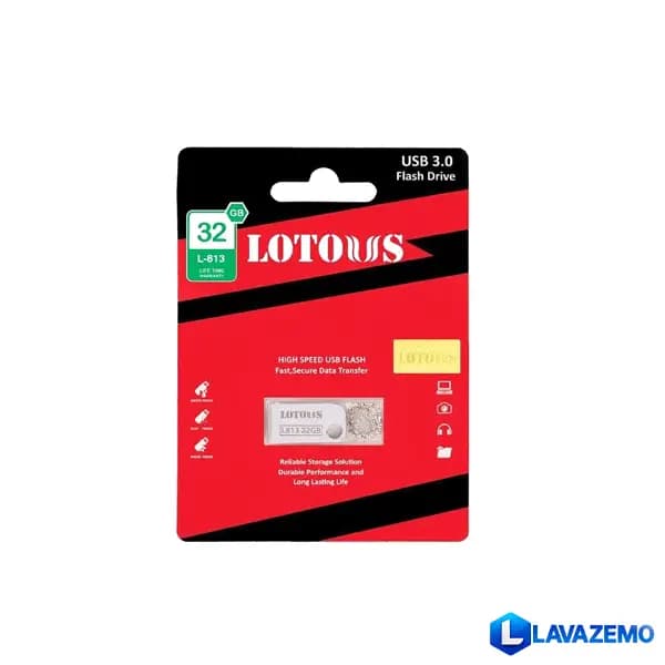 فلش مموری لوتوس مدل L-813 ظرفیت 32 گیگابایت — تصویر ۳