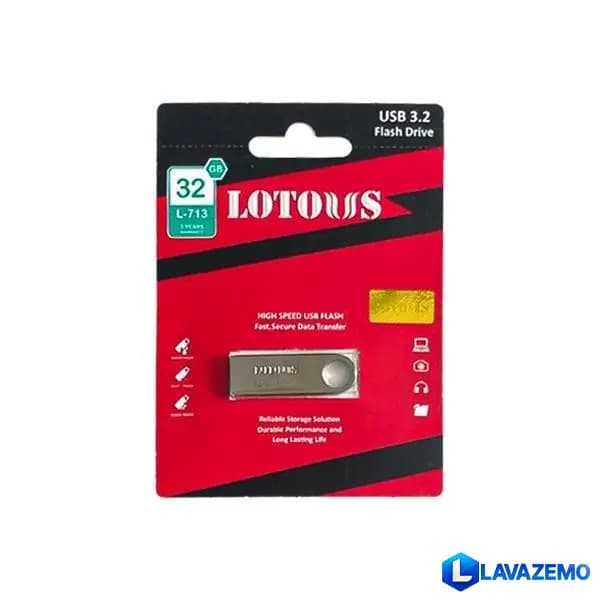 فلش مموری لوتوس مدل L-713 ظرفیت 32 گیگابایت — تصویر ۳