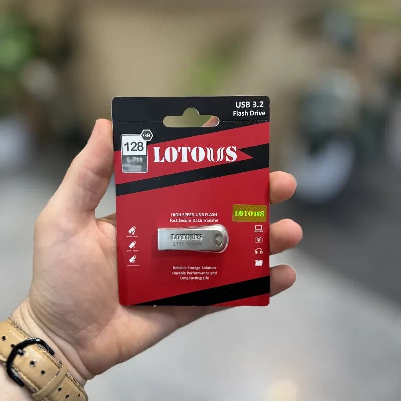فلش مموری لوتوس مدل L-711 ظرفیت 128 گیگابایت — تصویر ۴