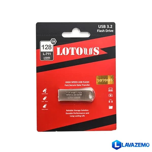 فلش مموری لوتوس مدل L-711 ظرفیت 128 گیگابایت — تصویر ۶