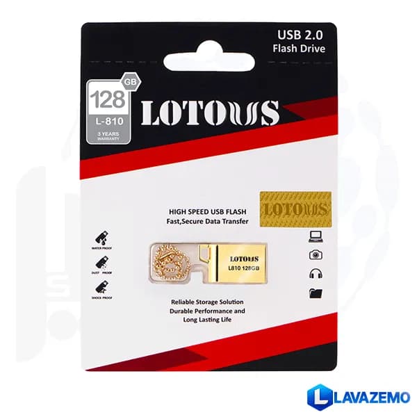 فلش مموری لوتوس L810 USB 3 ظرفیت 128 گیگابایت — تصویر ۵
