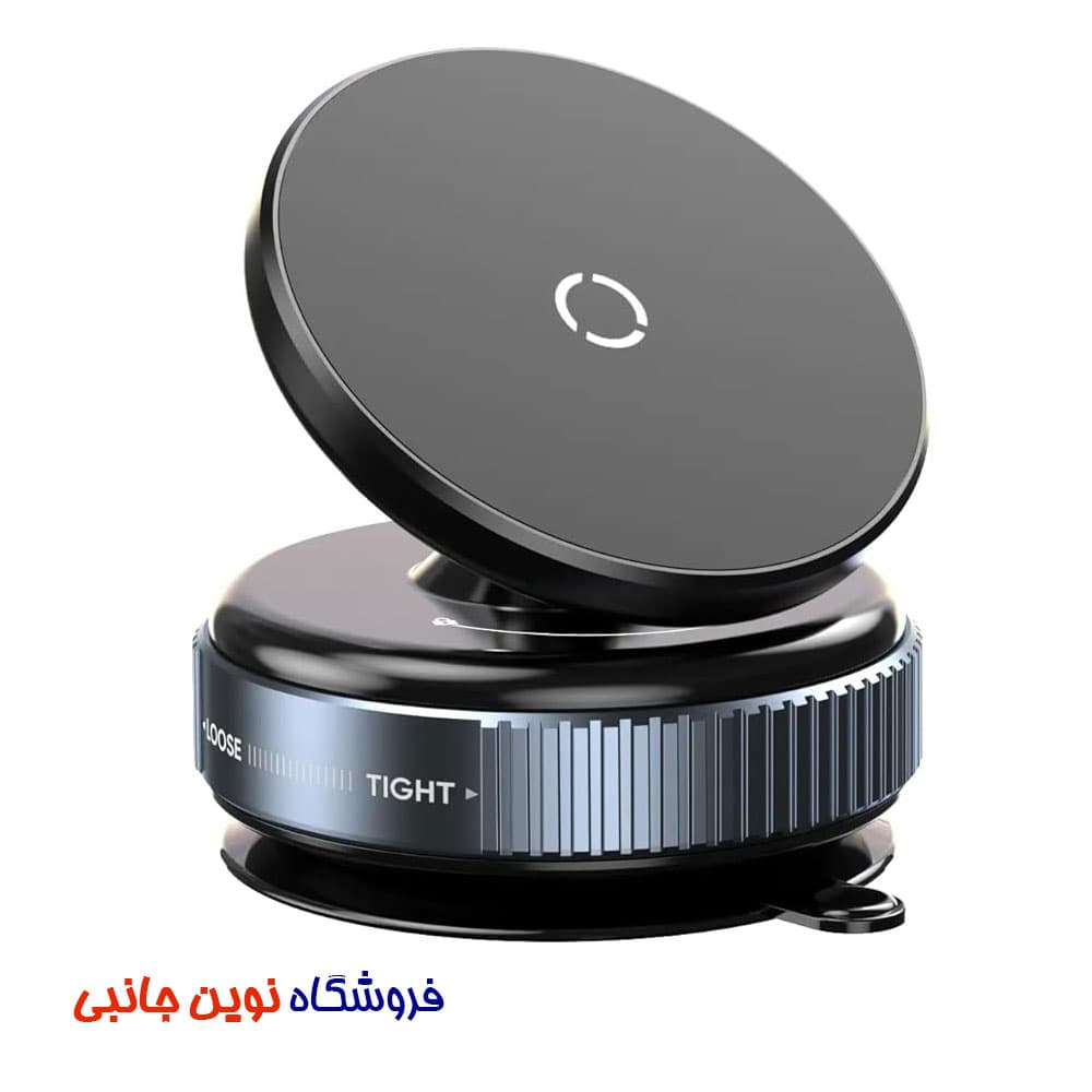 هولدر موبایل مگنتی وکیوم دار مدل K009 ا K009 Vacuum Suction Phone Mount (تک / عمده )