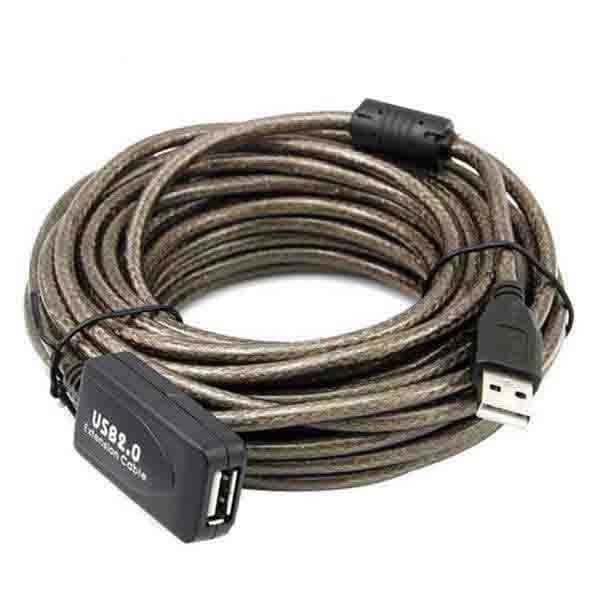 کابل افزایش USB برد دار 20 متری