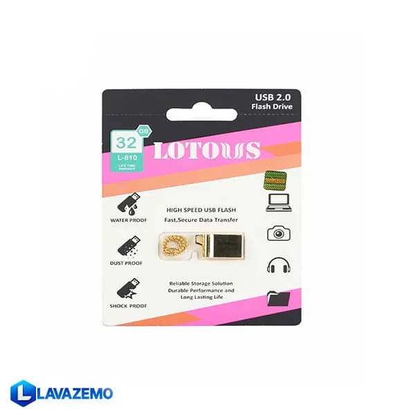 فلش مموری لوتوس مدل L810 ظرفیت ۳۲ گیگابایت — تصویر ۵
