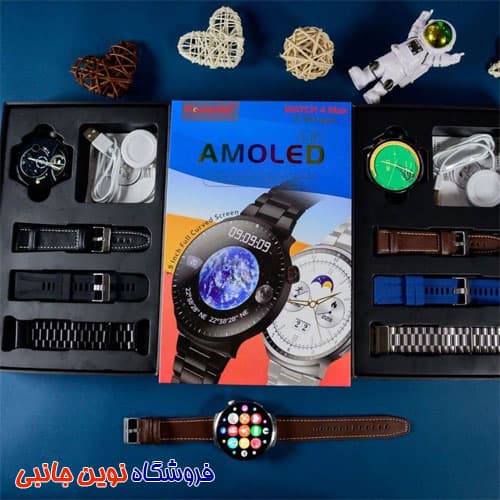 ساعت هوشمند هومتل 4 Max AMOLED با صفحه نمایش کامل | Generic Hommtel Smart Watch 4 Max AMOLED (تک / عمده )