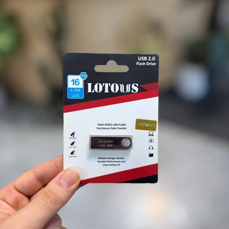 فلش مموری لوتوس مدل L703 ظرفیت ۱۶ گیگابایت — تصویر ۵