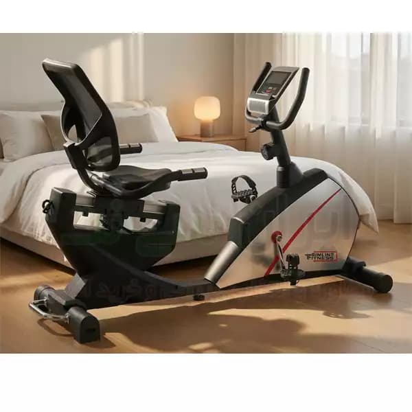 دوچرخه ثابت مبله تریم لاین مدل Trimline fitness TF8729R — تصویر ۳