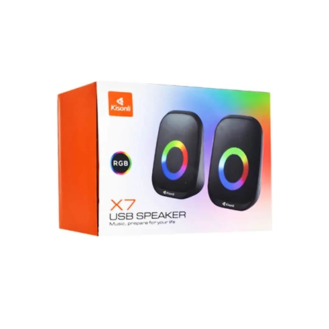 اسپیکر دسکتاپ KISONLI مدل X7 — تصویر ۷