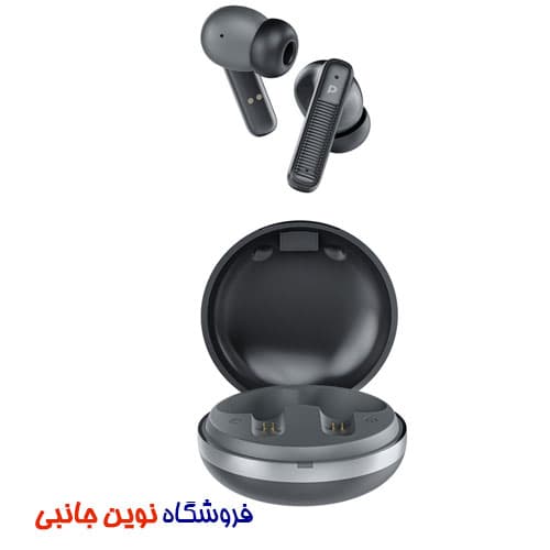 هندزفری ایرپاد بی سیم پاورولوژی مدل PWLAU006 ا Powerology Quard Mic ENC TWS Wireless Earbuds (تک / عمده )