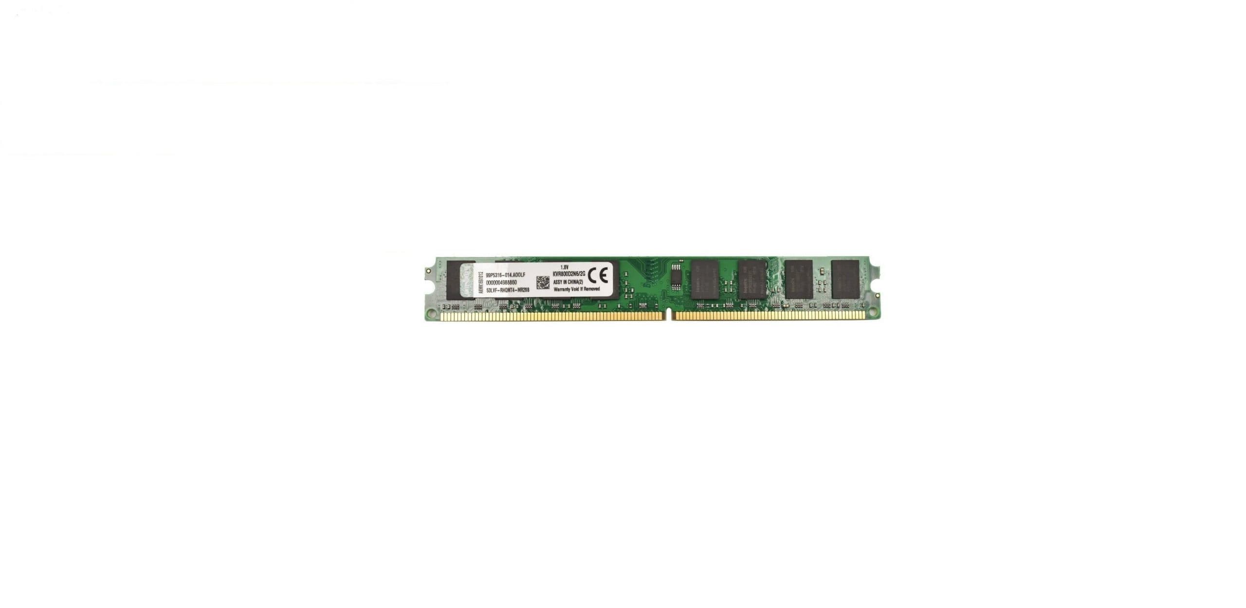 رم کینگستون ddr2 دو گیگابایت مدل kingston kvr800d2n6 — تصویر ۶