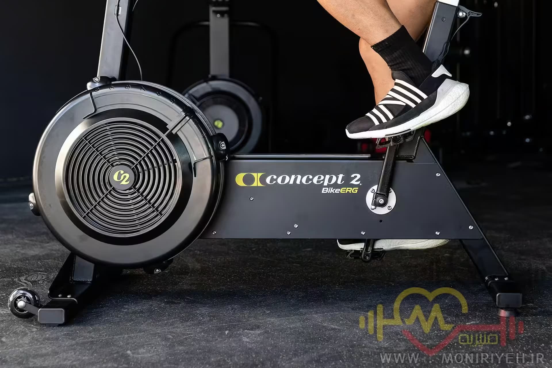 دوچرخه ثابت بایک ارگ کانسپت مدل Concept2 BikeErg — تصویر ۱۲