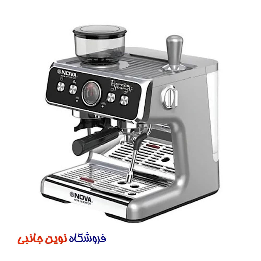 دستگاه اسپرسو ساز نوا مدل NCM-163 ا NOVA NCM163 Espresso Maker (تک / عمده)