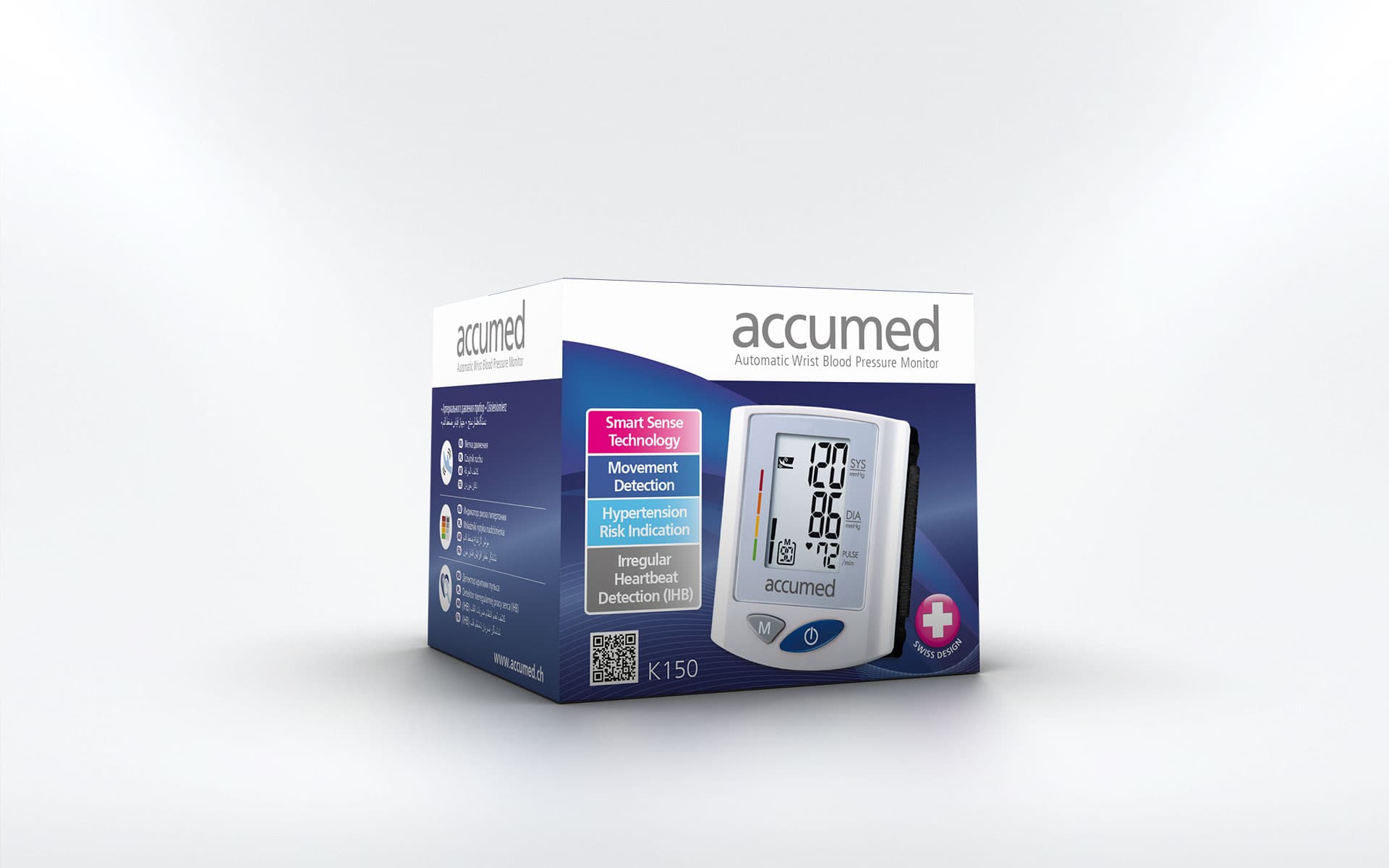 فشارسنج مچی دیجیتال اکیومد مدل Accumed K150 — تصویر ۵