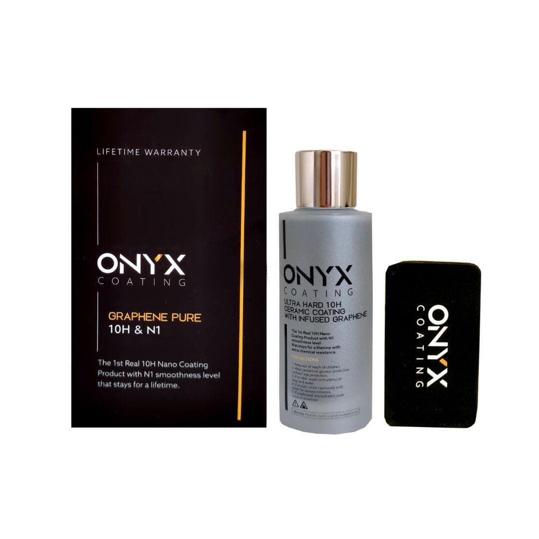 سرامیک بدنه خودرو گرافین پیور اونیکس مدل Onyx Coating Graphene Pure Ceramic Coating H10 N1 50ml