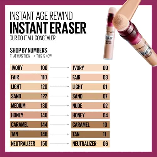 کانسیلر مدل Eraser میبلین رنگ 01 — تصویر ۶