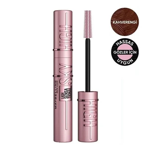 ریمل SKY HIGH میبیلین رنگ True Brown — تصویر ۵