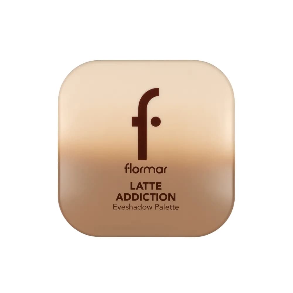 پالت سایه چشم 9 عددی Latte Addiction فلورمار رنگ FROZEN LATTE 001 — تصویر ۳