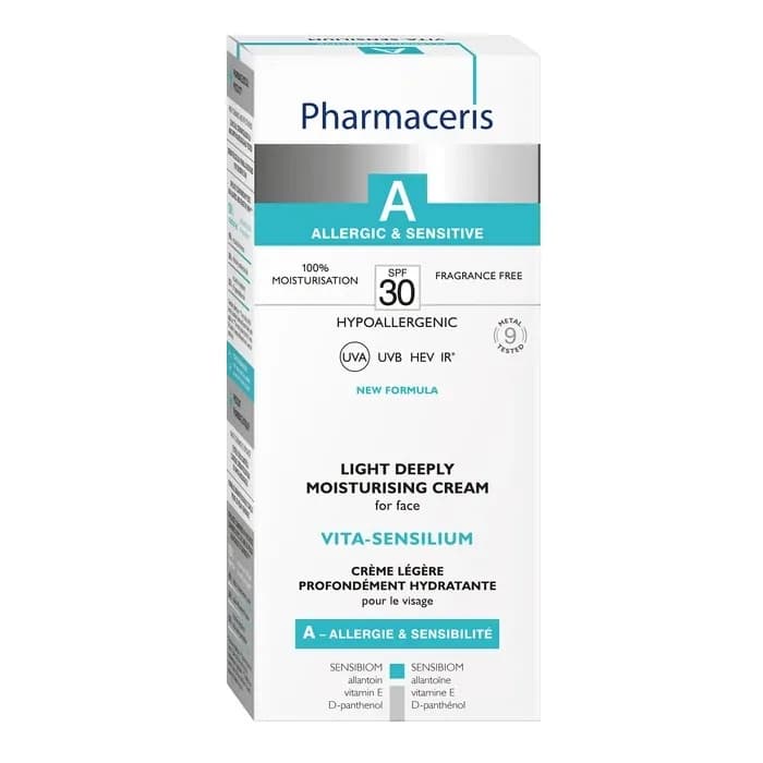 کرم آبرسان و محافظ پوست Pharmaceris Vita‑Sensilium SPF 30 — تصویر ۶