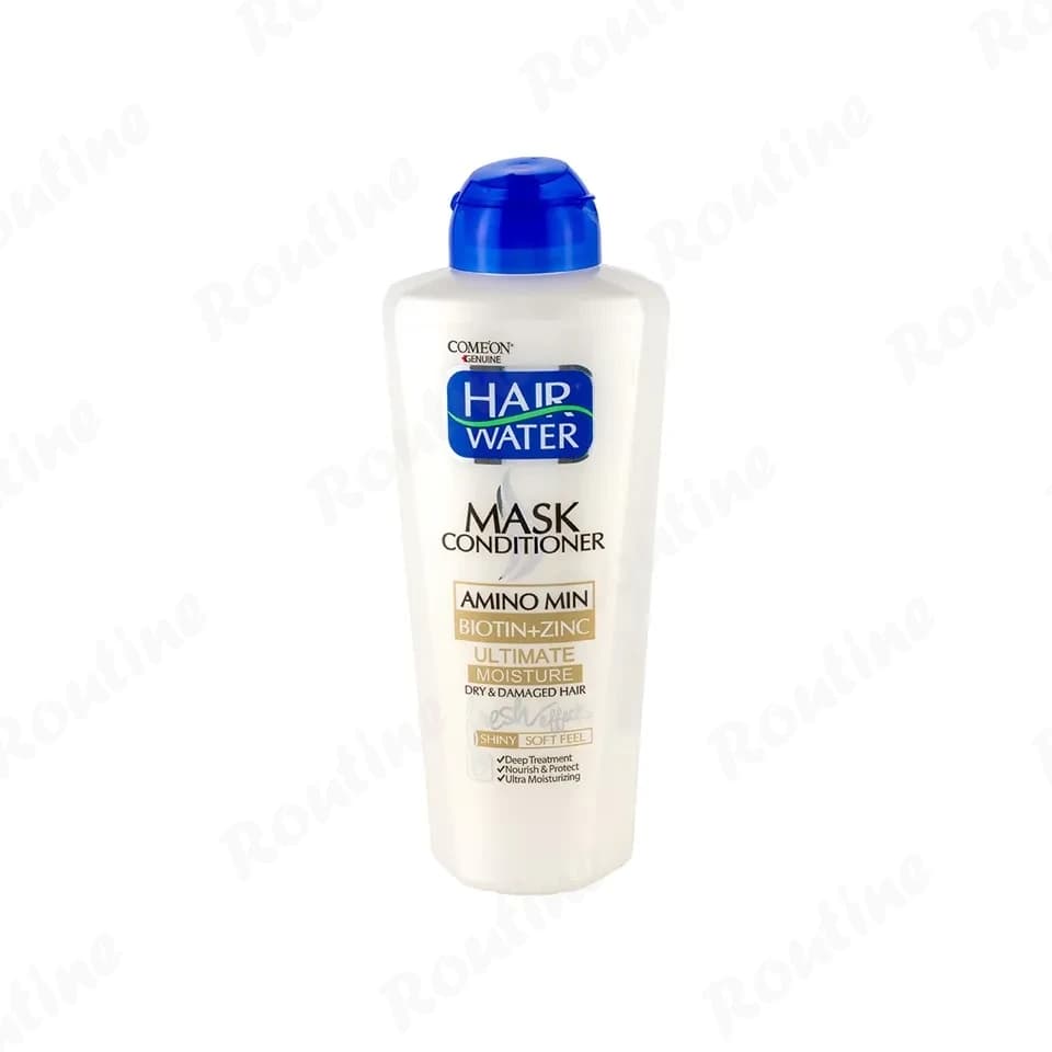 ماسک مو با آبکشی بیوتین و زینک (Hair Water) کامان 400 میلی‌لیتر