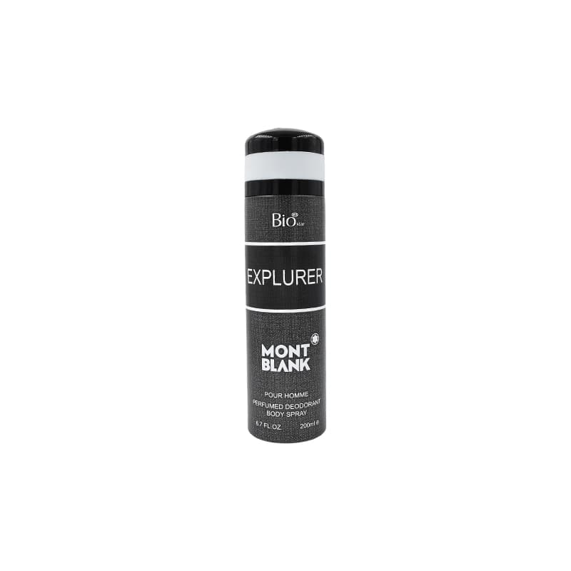 اسپری بدن بیو استار مدل MONT BLANC EXPLORER حجم 200mL