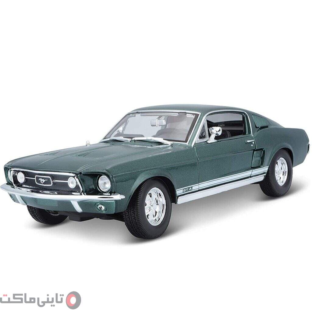 ماکت ماشین Ford Mustang GTA FastBack 1967 برند Maisto