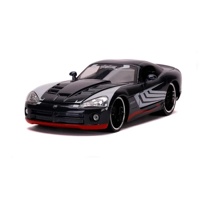 ماکت ماشین جادا مدل فلزی دوج Viper به همراه فیگور ونوم — تصویر ۶