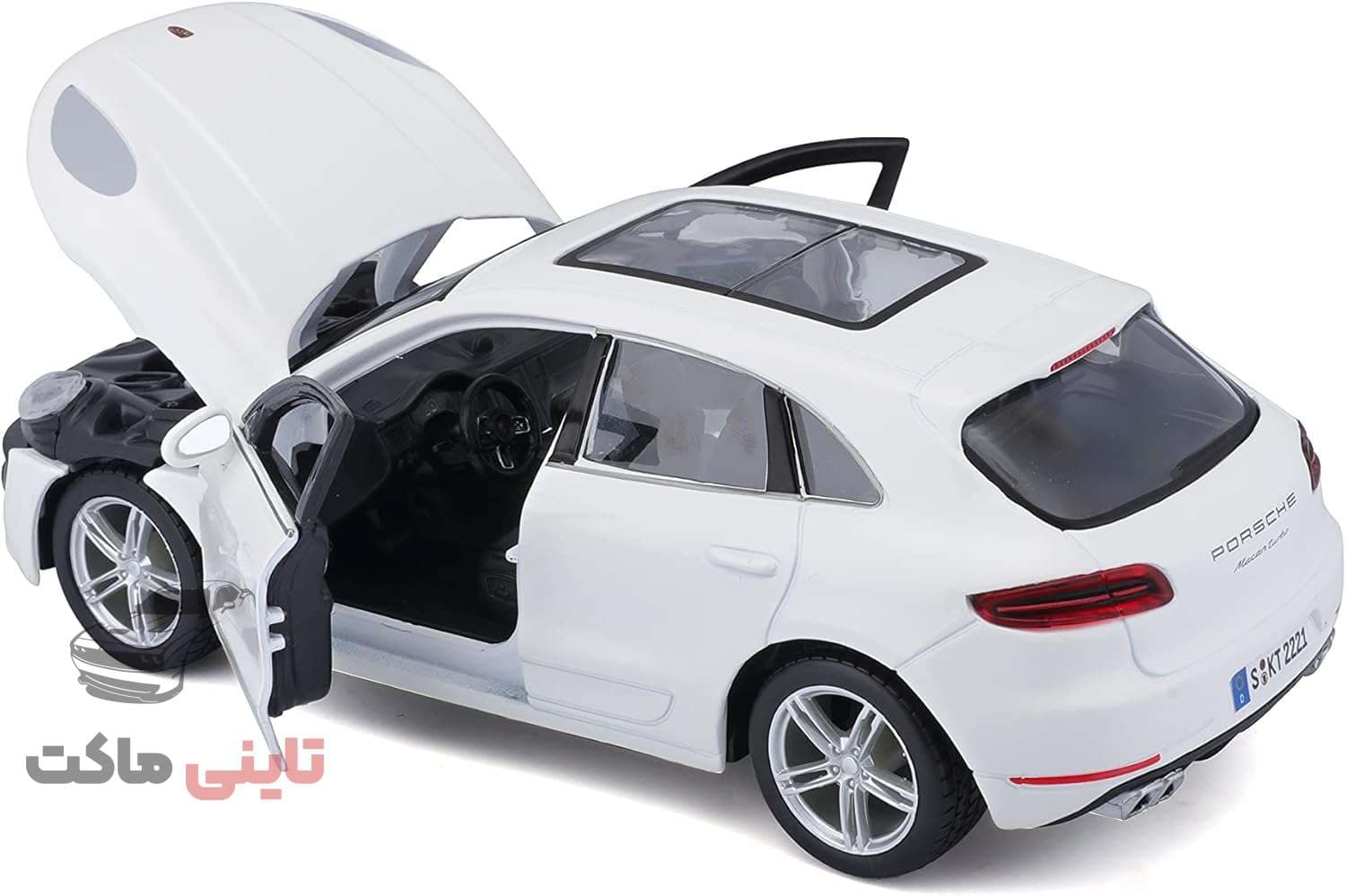 ماکت ماشین پورشه ماکان (Porsche Macan) برند Bburago — تصویر ۱۲