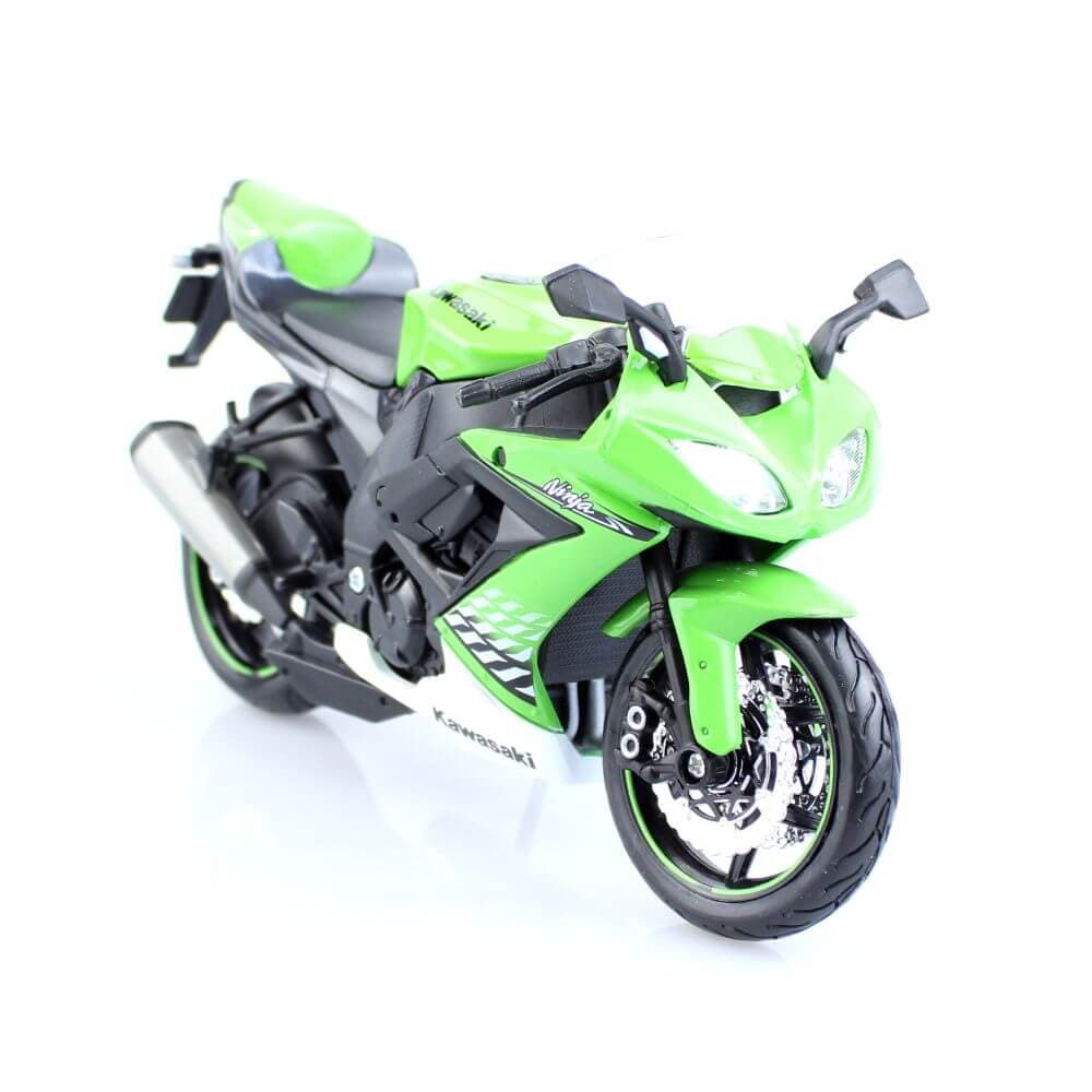 ماکت موتور Kawasaki ZX-10R برند Maisto — تصویر ۱۲